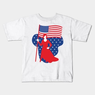 Patriotic Flag Kids T-Shirt